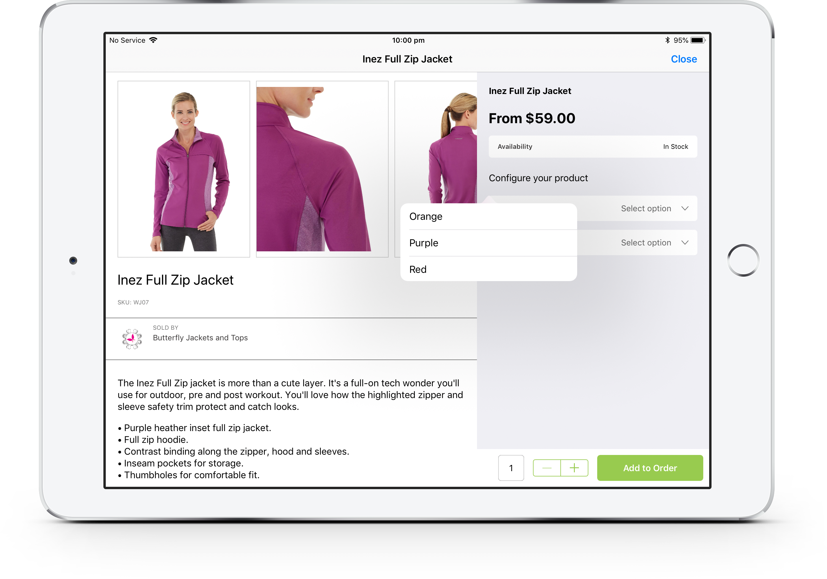 Omnyfy Closer Vendor App